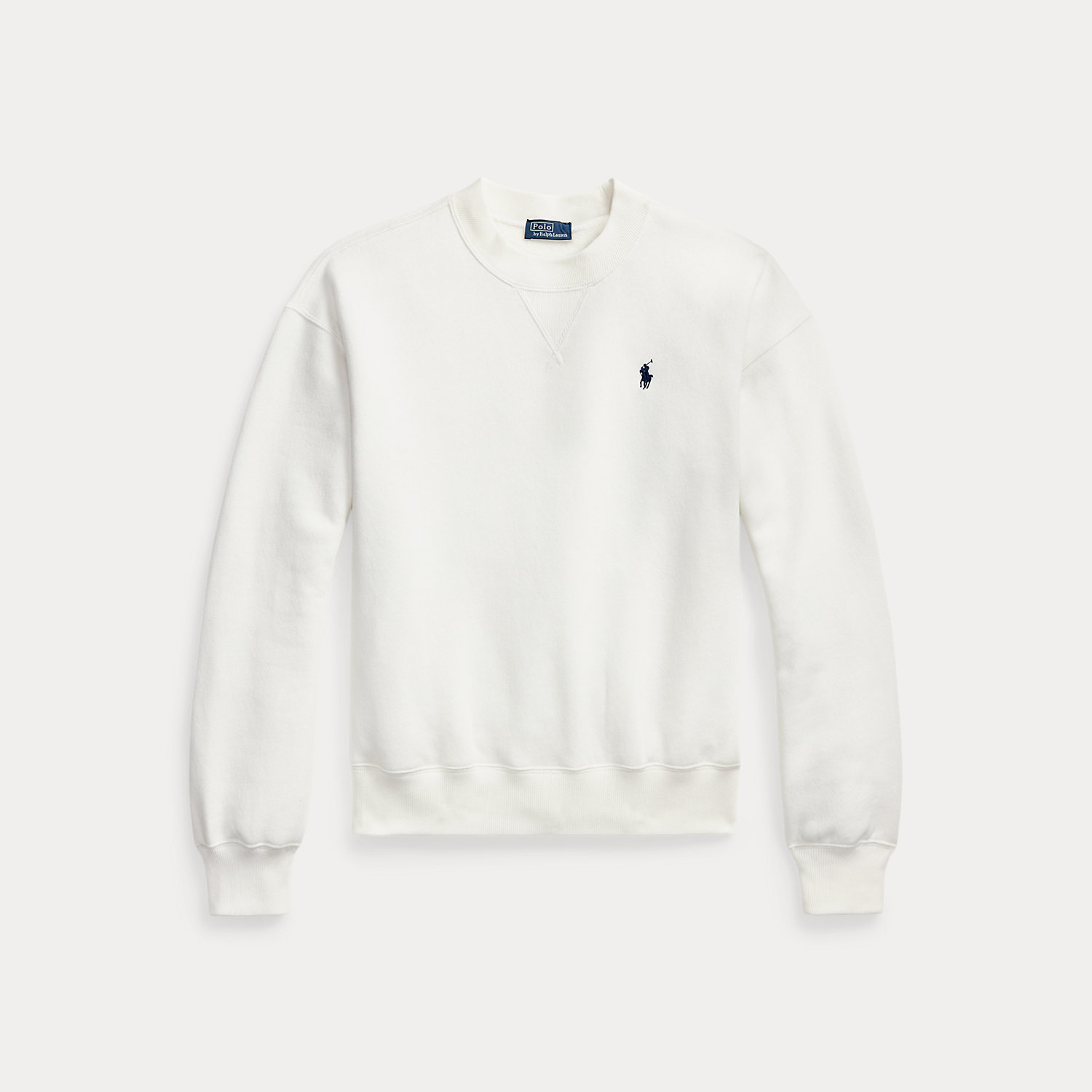 Rundhals-Sweatshirt aus Fleece von Polo Ralph Lauren