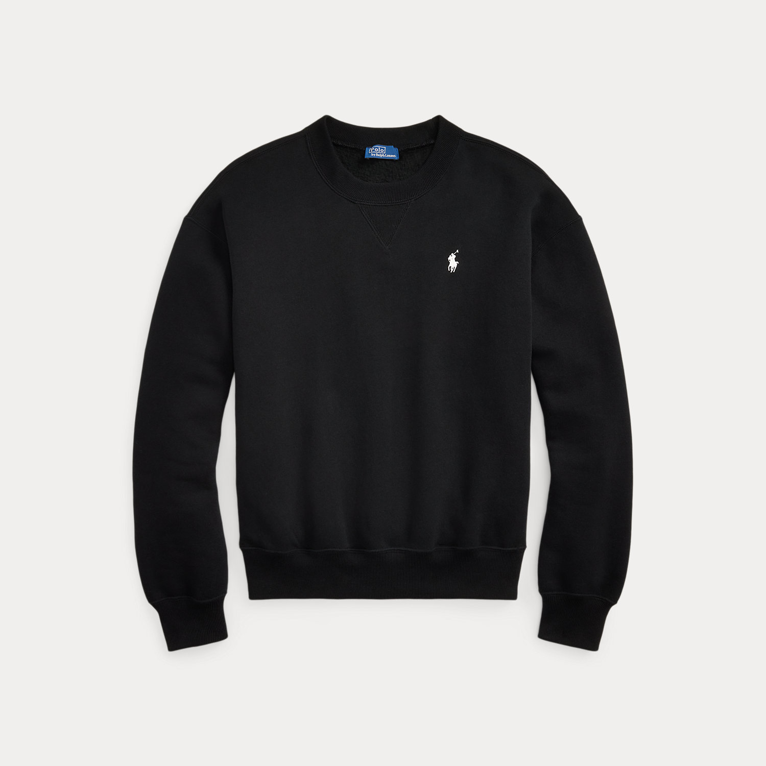 Rundhals-Sweatshirt aus Fleece von Polo Ralph Lauren
