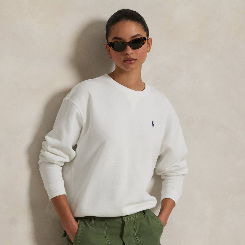 Rundhals-Sweatshirt aus Fleece von Polo Ralph Lauren