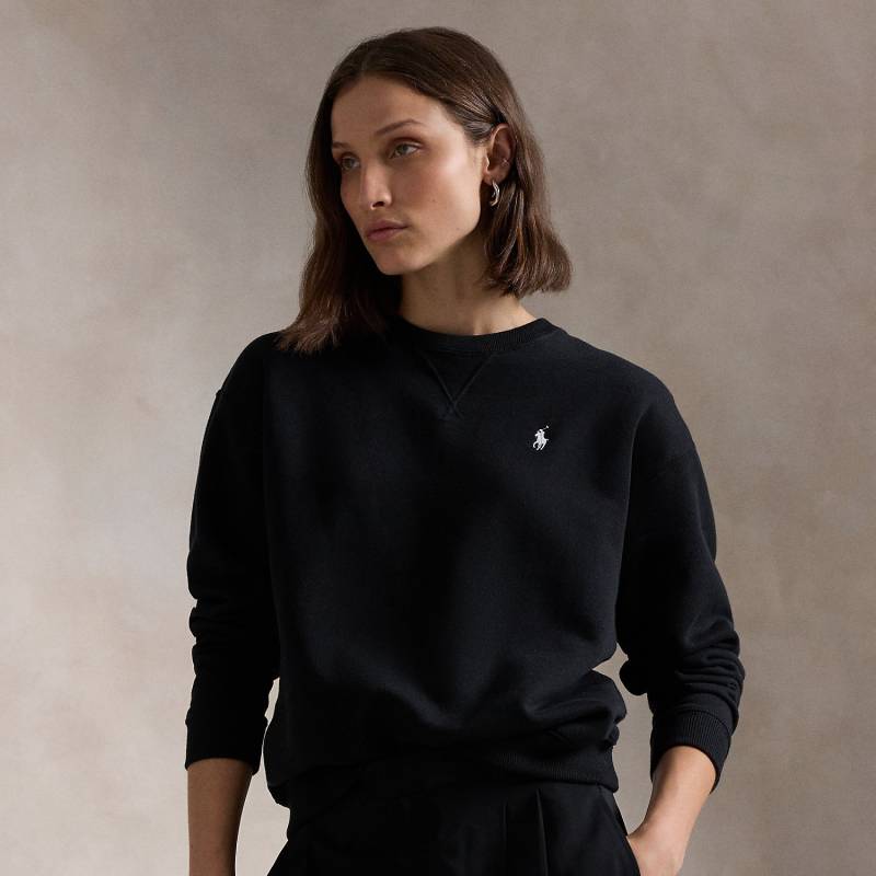 Rundhals-Sweatshirt aus Fleece von Polo Ralph Lauren