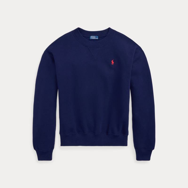 Rundhals-Sweatshirt aus Fleece von Polo Ralph Lauren