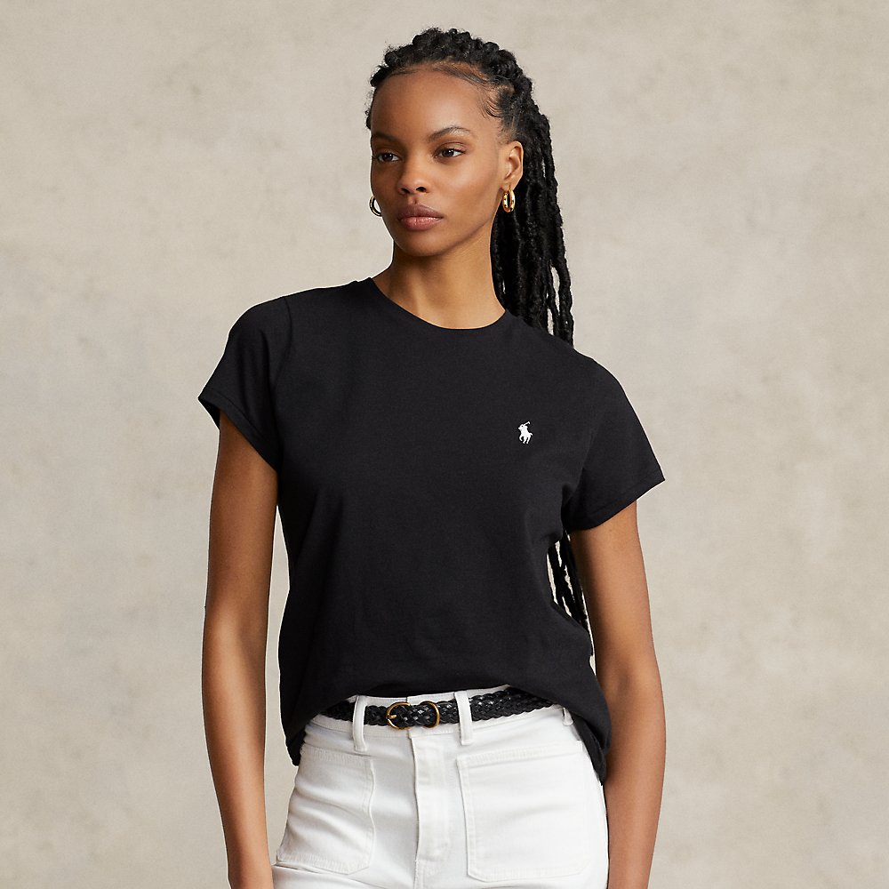 Rundhals-T-Shirt aus Baumwolljersey Rundhals-T-Shirt aus Baumwolljersey von Polo Ralph Lauren