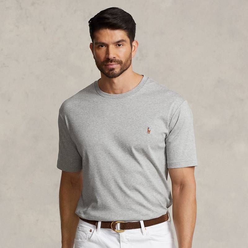 Große Größen - Baumwoll-T-Shirt mit Rundhalsausschnitt von Big & Tall