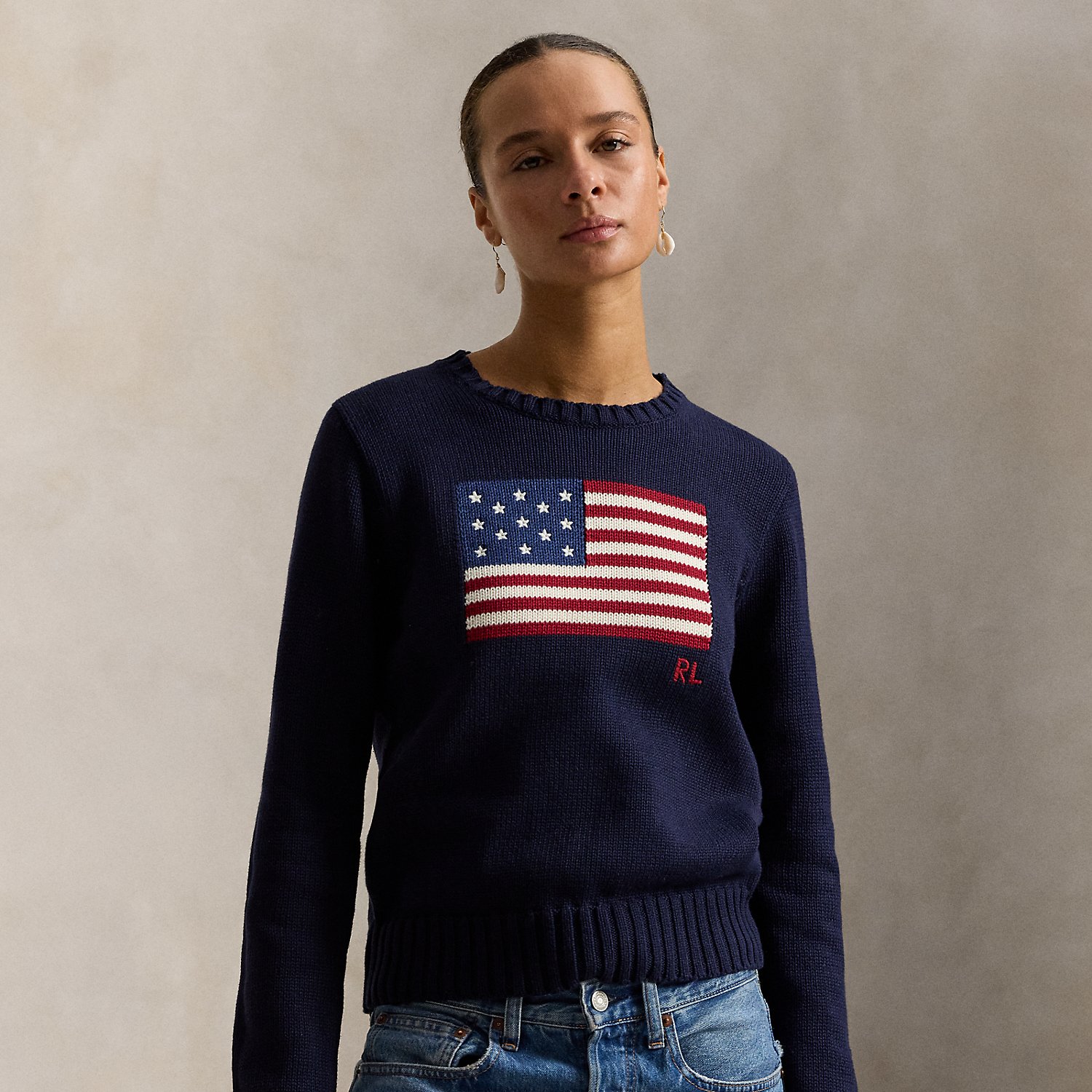 Der klassische Flaggenpullover von Polo Ralph Lauren