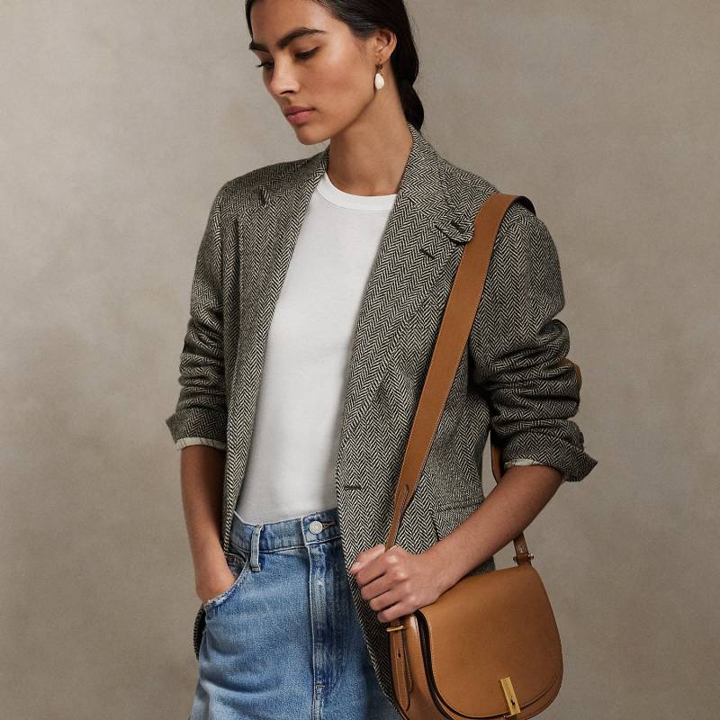 Satteltasche Polo ID aus Leder von Polo Ralph Lauren