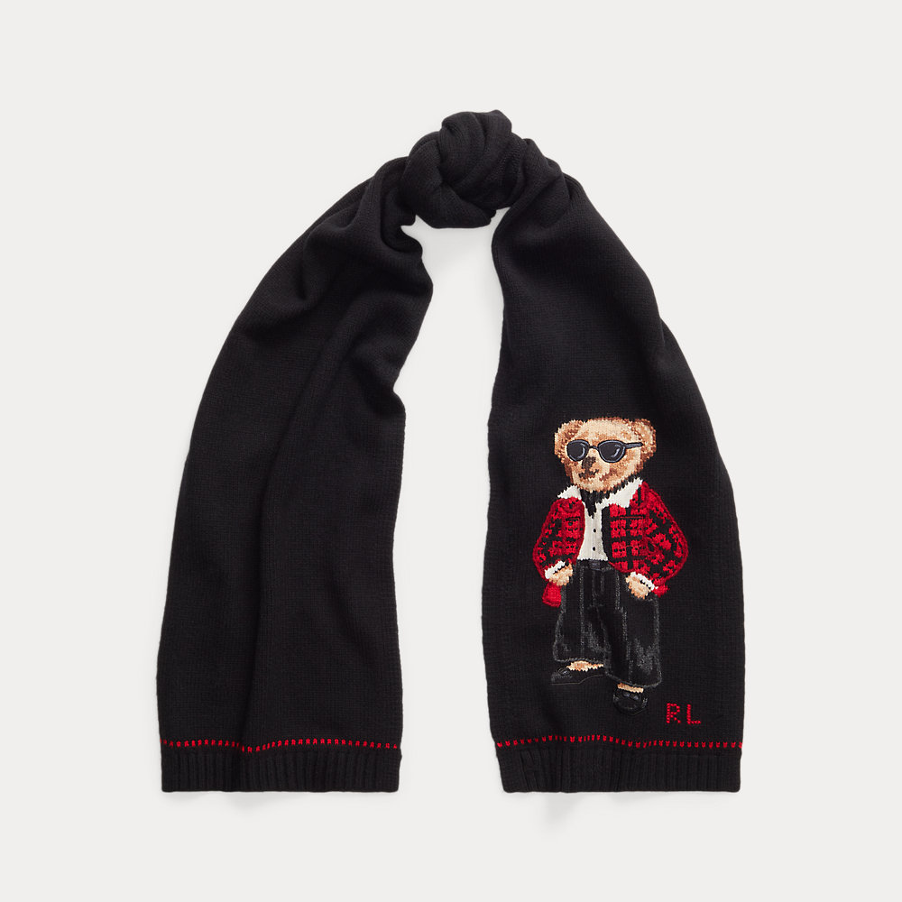 Schal mit Polo Bear von Polo Ralph Lauren