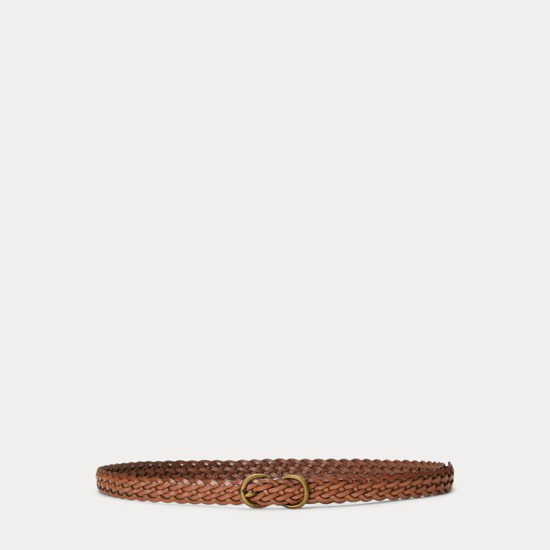 Schmaler, geflochtener Ledergürtel Schmaler, geflochtener Ledergürtel von Polo Ralph Lauren