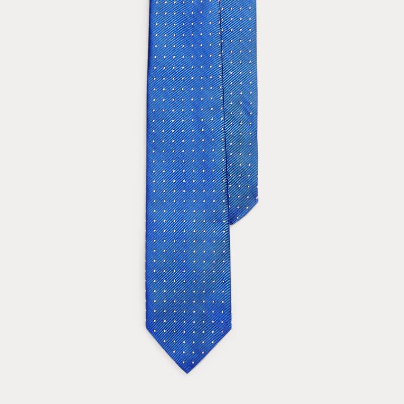 Gepunktete Seidenkrawatte von Polo Ralph Lauren