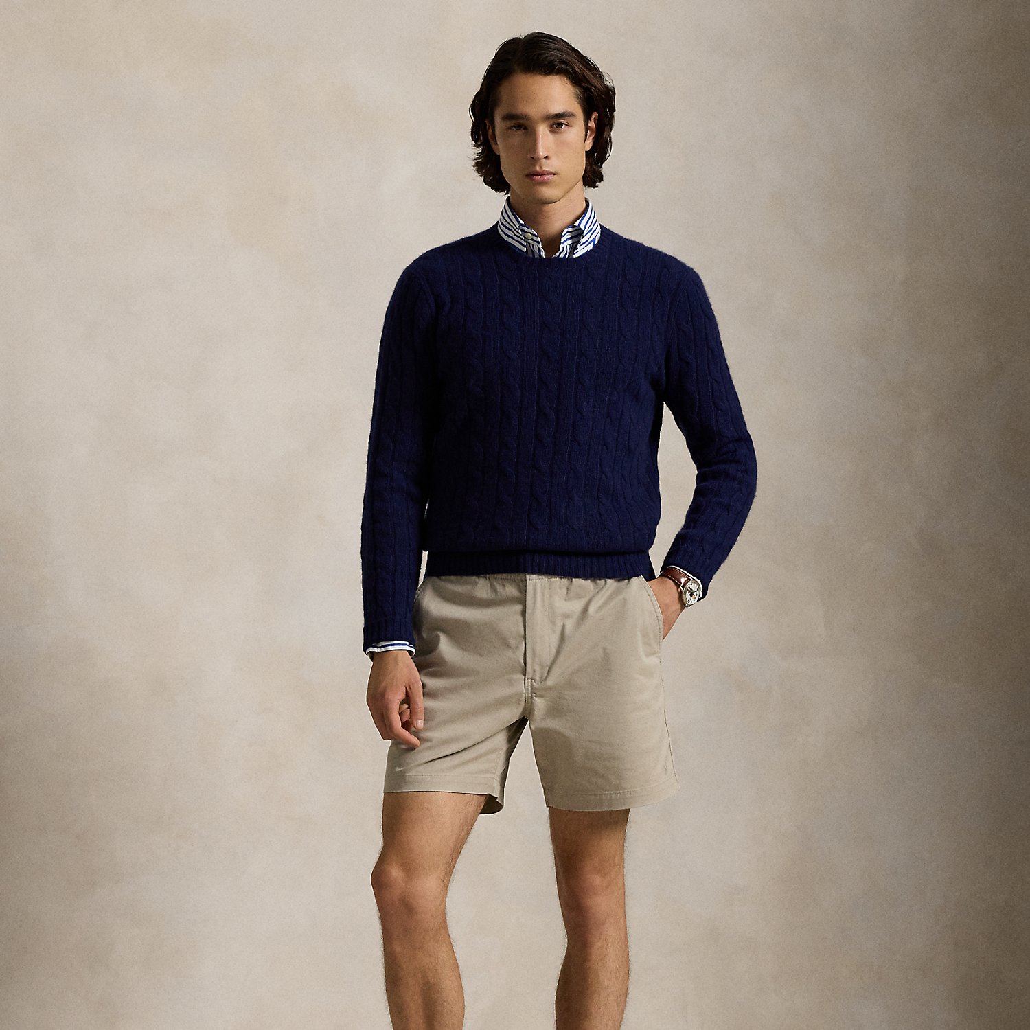Shorts Polo Prepster aus Stretch-Chino von Polo Ralph Lauren