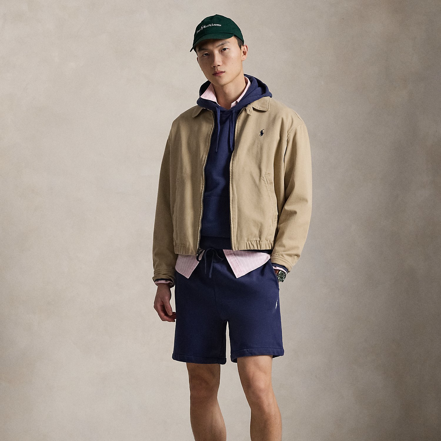 Shorts aus Loopback-Fleece von Polo Ralph Lauren