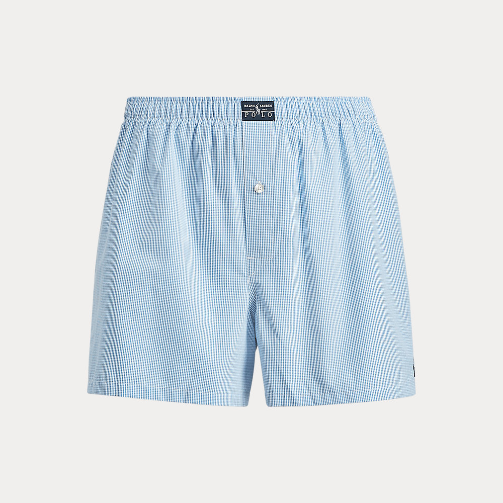 Shorts mit Windowpane-Karo von Polo Ralph Lauren