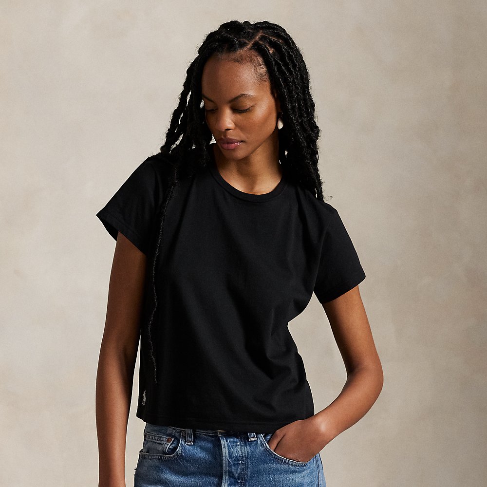 Classic-Shrunken-Fit T-Shirt aus Jersey Classic-Shrunken-Fit T-Shirt aus Jersey von Polo Ralph Lauren