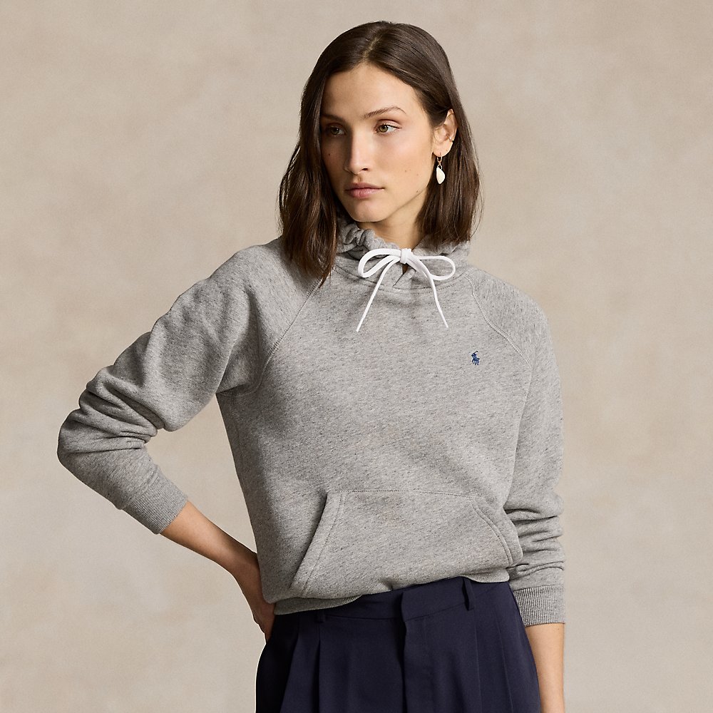 Shrunken-Fit Kapuzenpullover aus Fleece von Polo Ralph Lauren