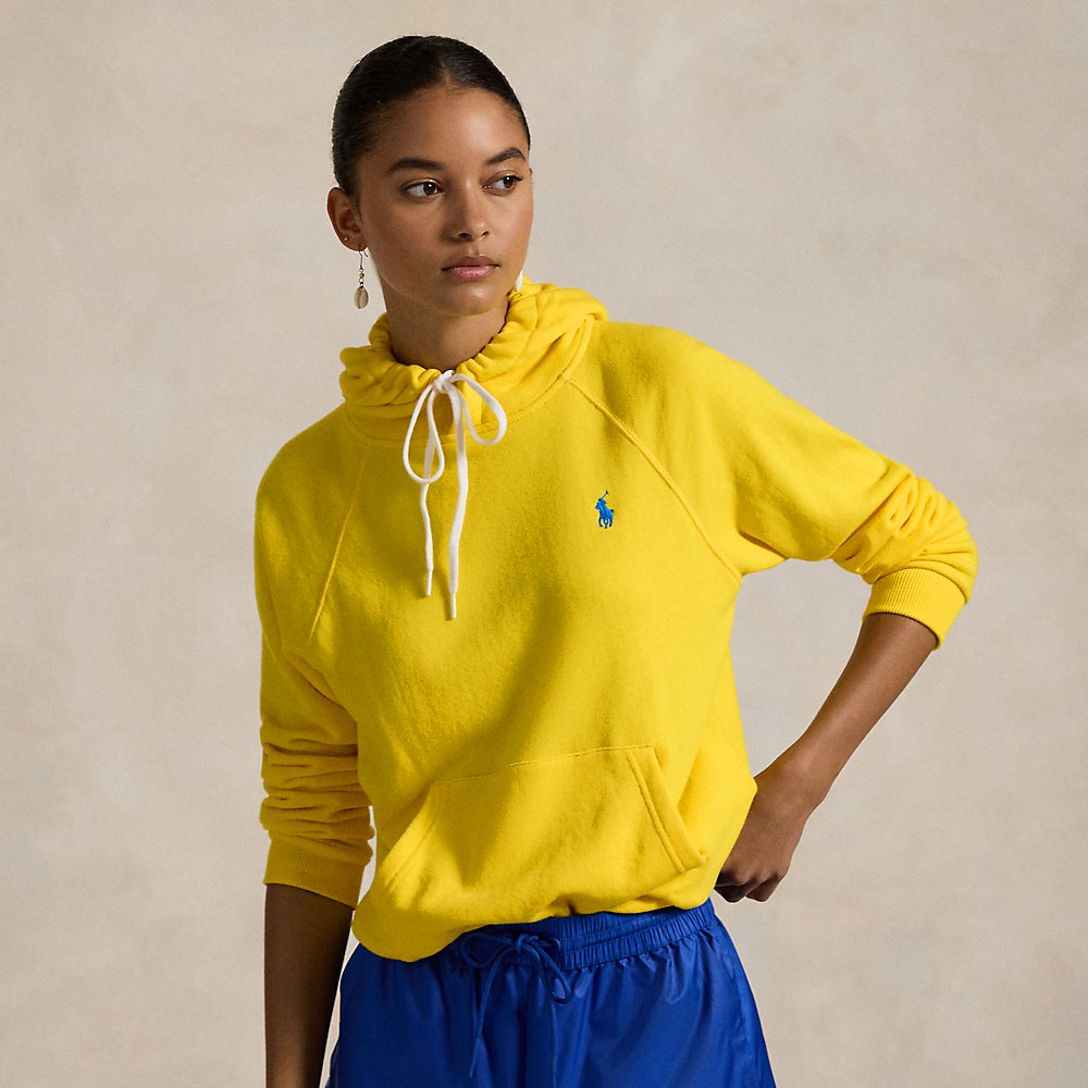 Shrunken-Fit Kapuzenpullover aus Fleece von Polo Ralph Lauren