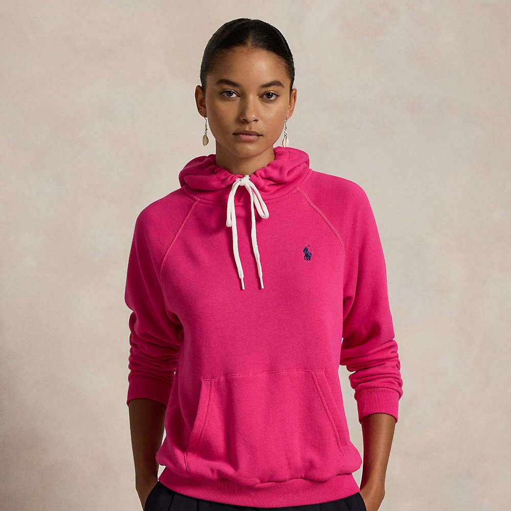 Shrunken-Fit Kapuzenpullover aus Fleece von Polo Ralph Lauren