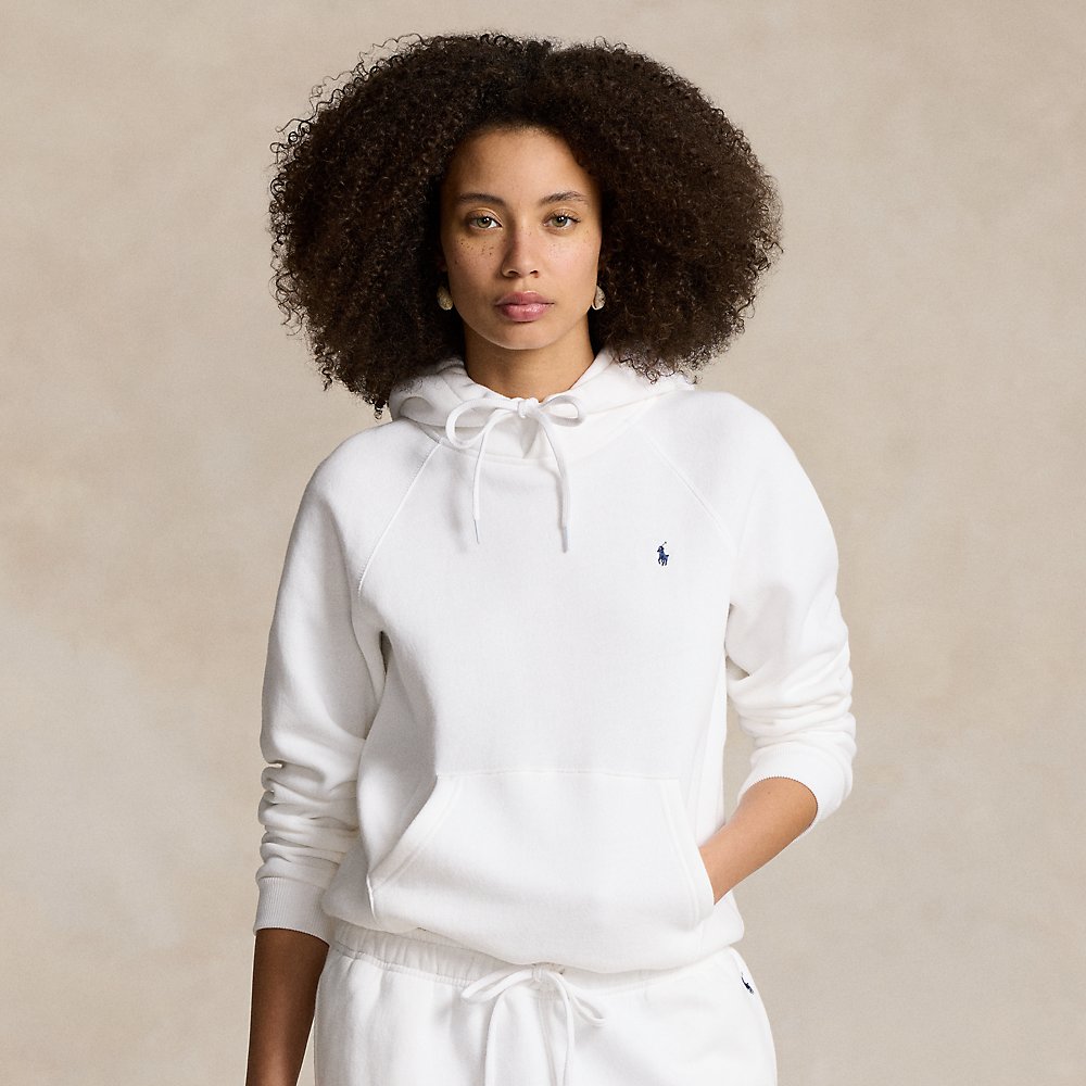 Shrunken-Fit Kapuzenpullover aus Fleece von Polo Ralph Lauren