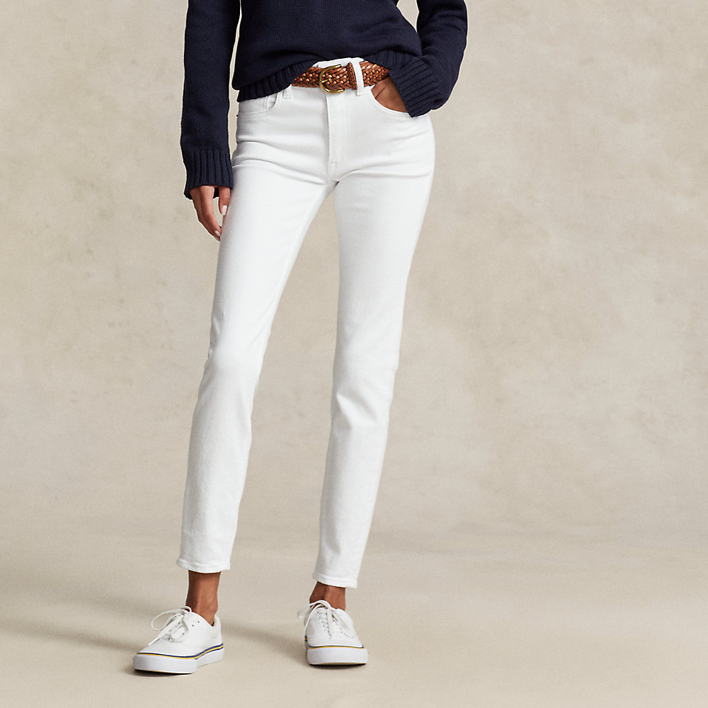 Super-Slim-Jeans mit mittlerer Leibhöhe von Polo Ralph Lauren