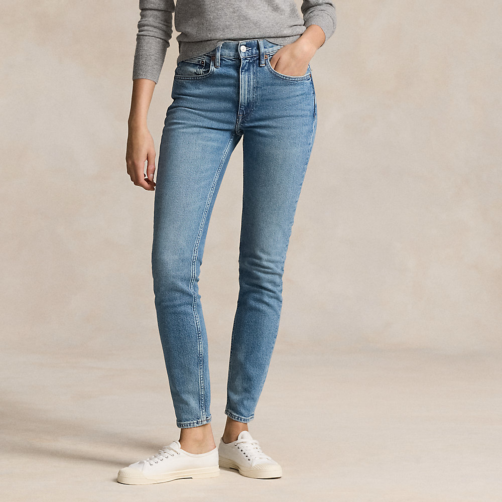 Skinny-Jeans mit mittlerer Leibhöhe von Polo Ralph Lauren