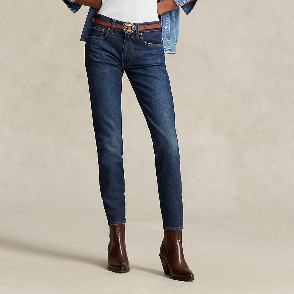 Super-Slim-Jeans mit mittlerer Leibhöhe von Polo Ralph Lauren