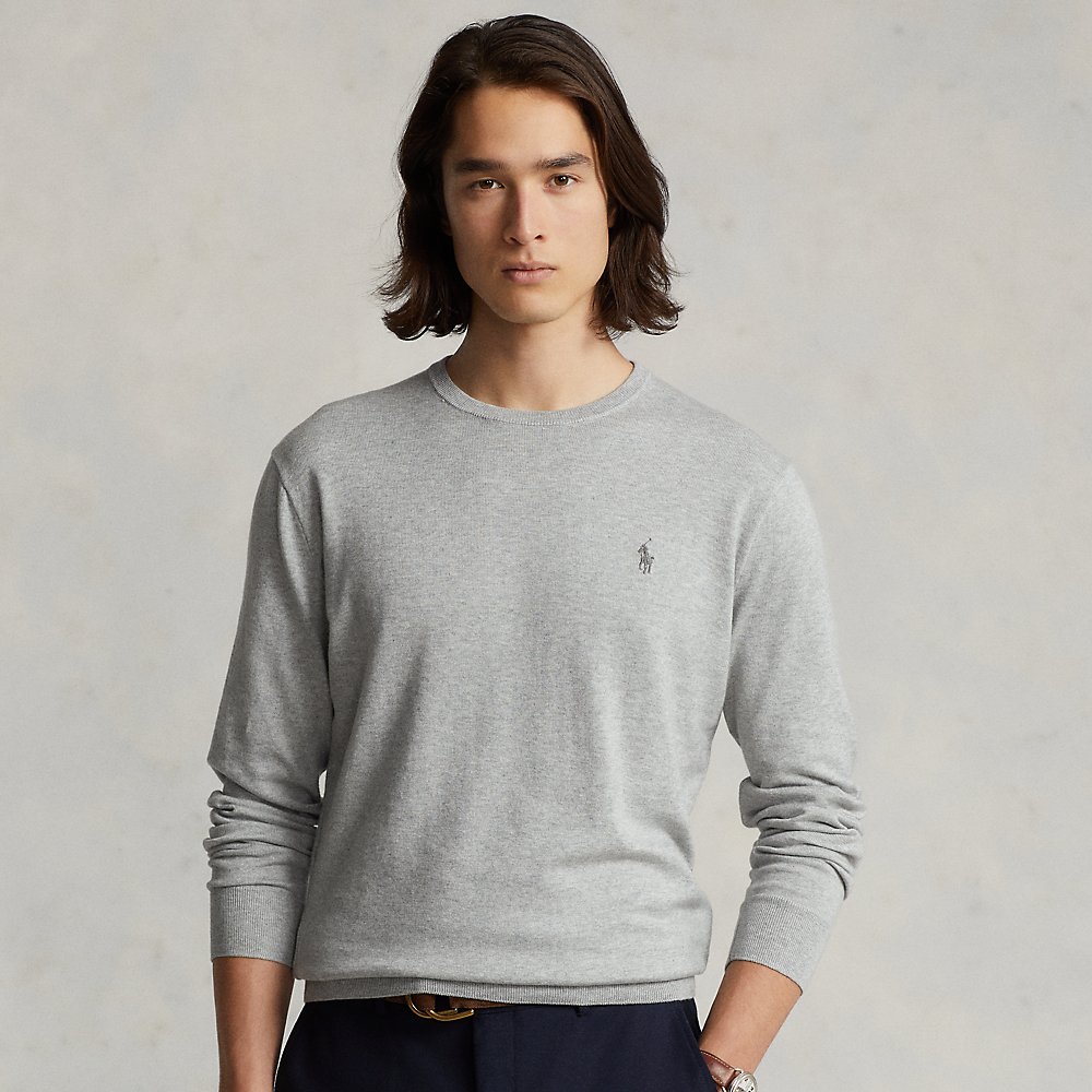 Slim-Fit Baumwollpullover von Polo Ralph Lauren