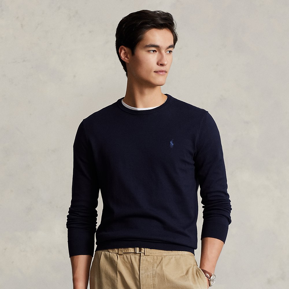 Slim-Fit Baumwollpullover von Polo Ralph Lauren