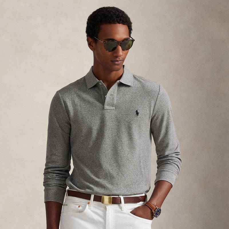 Slim-Fit Langarm-Polo aus Piqué Slim-Fit Langarm-Polo aus Piqué von Polo Ralph Lauren
