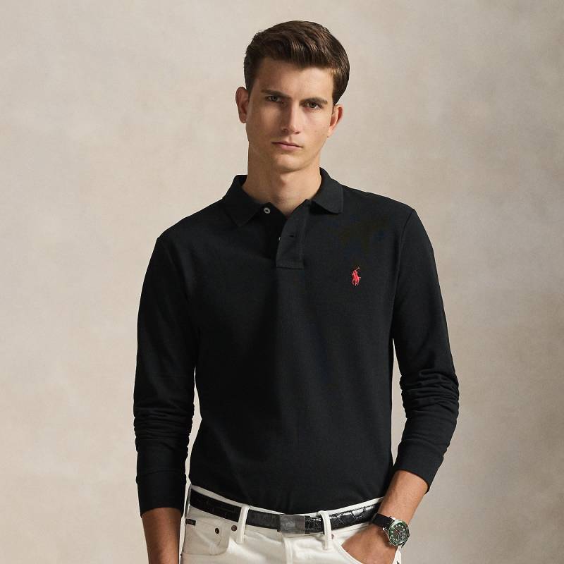 Slim-Fit Langarm-Polo aus Piqué Slim-Fit Langarm-Polo aus Piqué von Polo Ralph Lauren