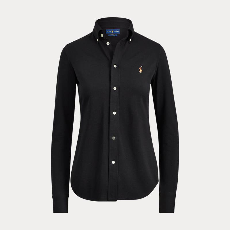 Slim-Fit Oxfordhemd aus Baumwollstrick von Polo Ralph Lauren