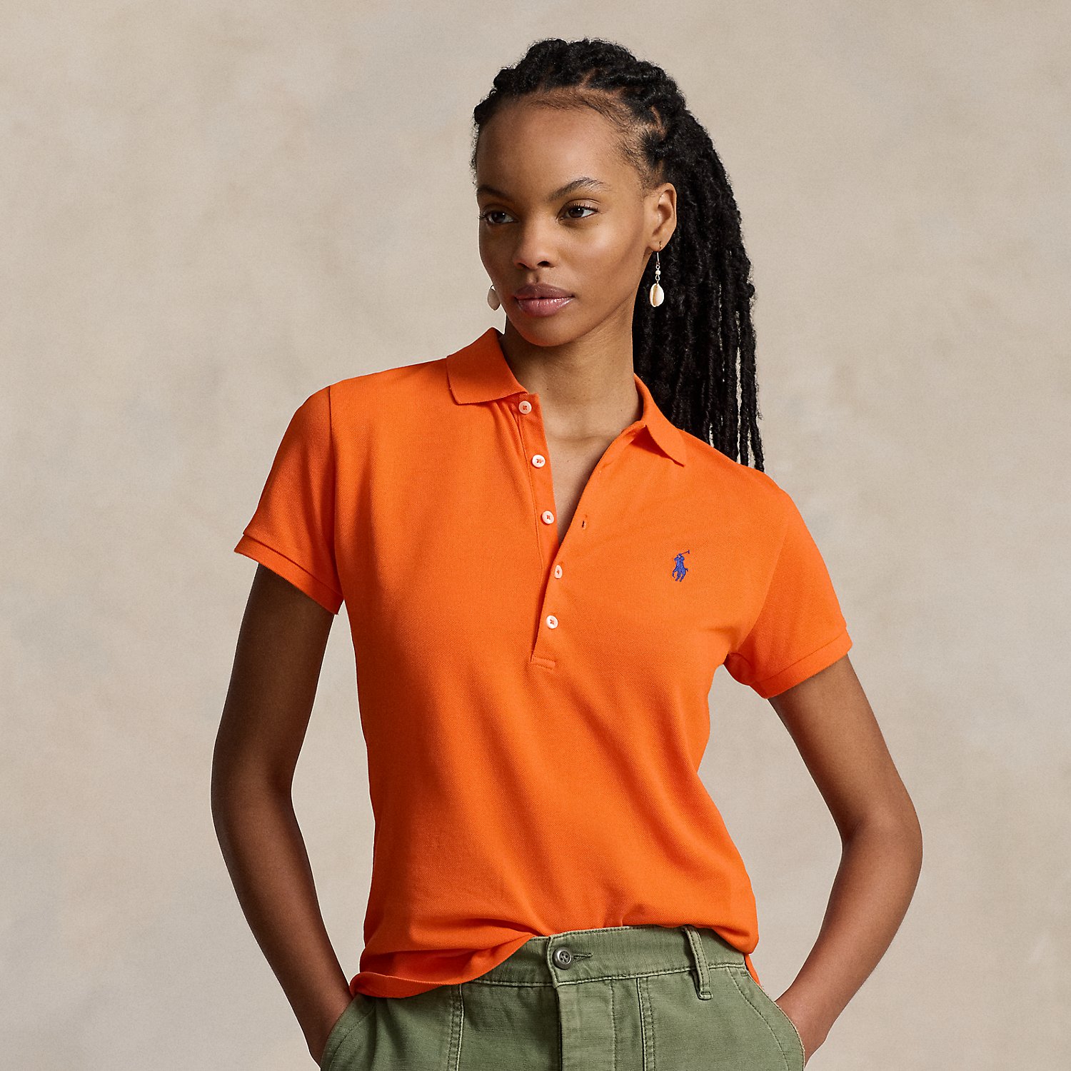 Slim-Fit Stretch-Poloshirt von Polo Ralph Lauren