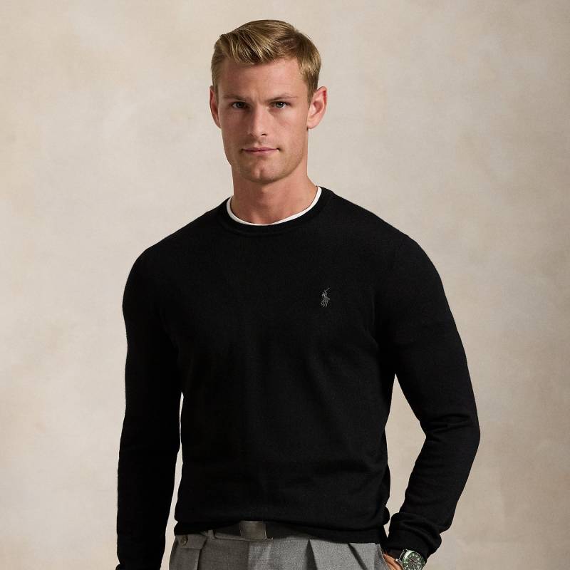 Slim-Fit Pullover aus waschbarer Wolle von Polo Ralph Lauren