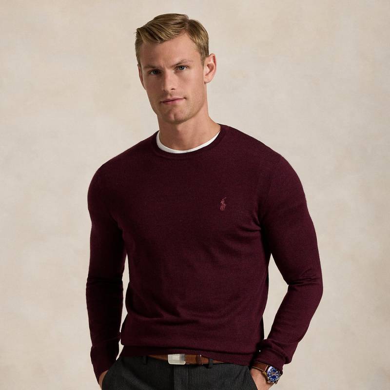 Slim-Fit Pullover aus waschbarer Wolle von Polo Ralph Lauren