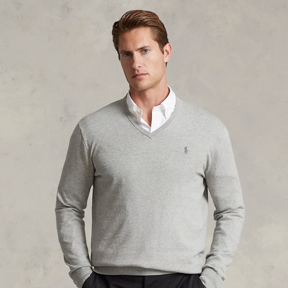 Slim-Fit Pullover mit V-Ausschnitt von Polo Ralph Lauren