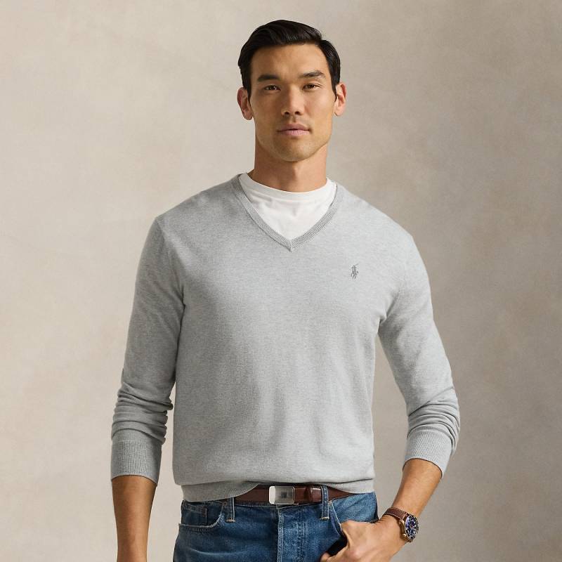 Slim-Fit Pullover mit V-Ausschnitt von Polo Ralph Lauren