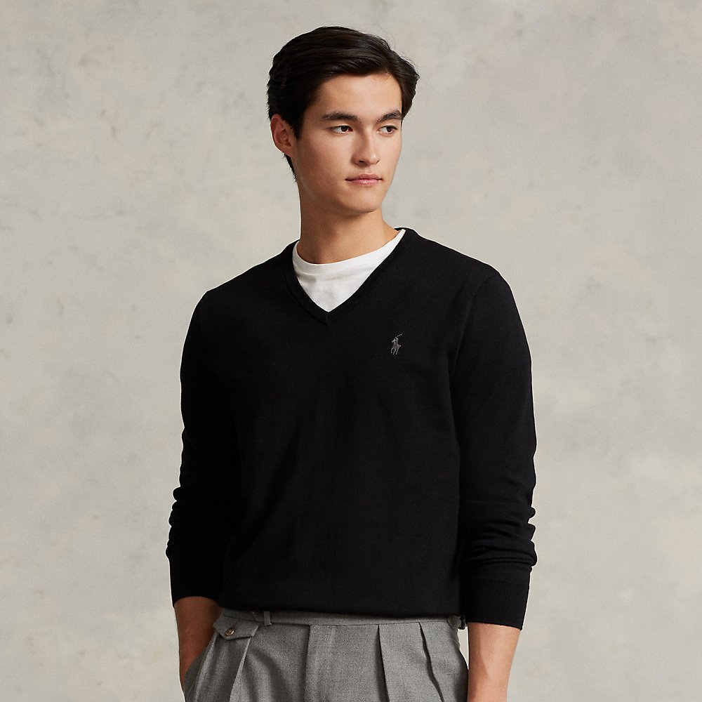 Slim-Fit Pullover mit V-Ausschnitt von Polo Ralph Lauren