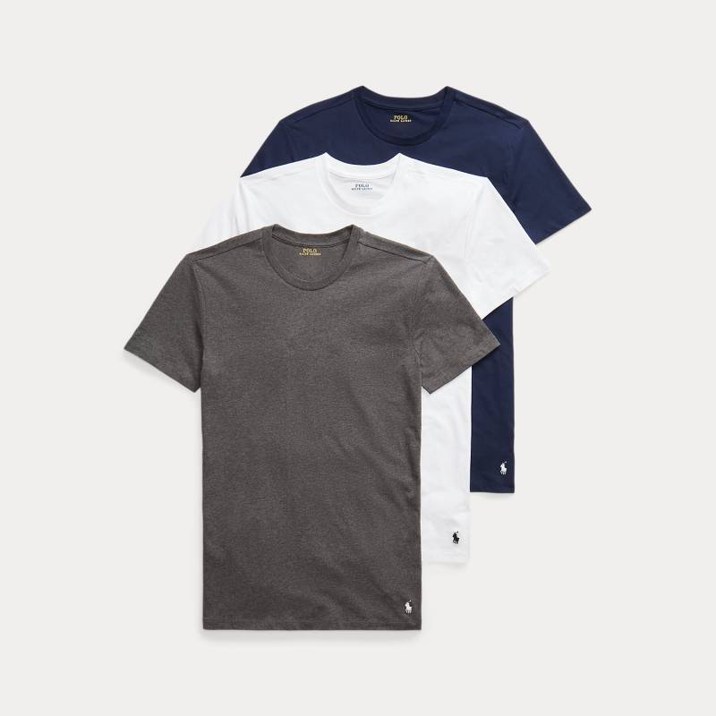 Slim-Fit Rundhalsshirts im 3er-Pack von Polo Ralph Lauren