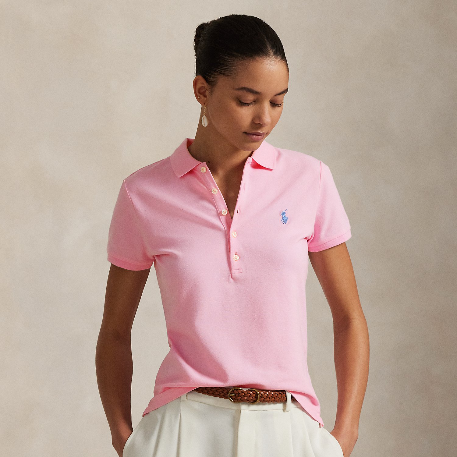 Slim-Fit Stretch-Poloshirt von Polo Ralph Lauren
