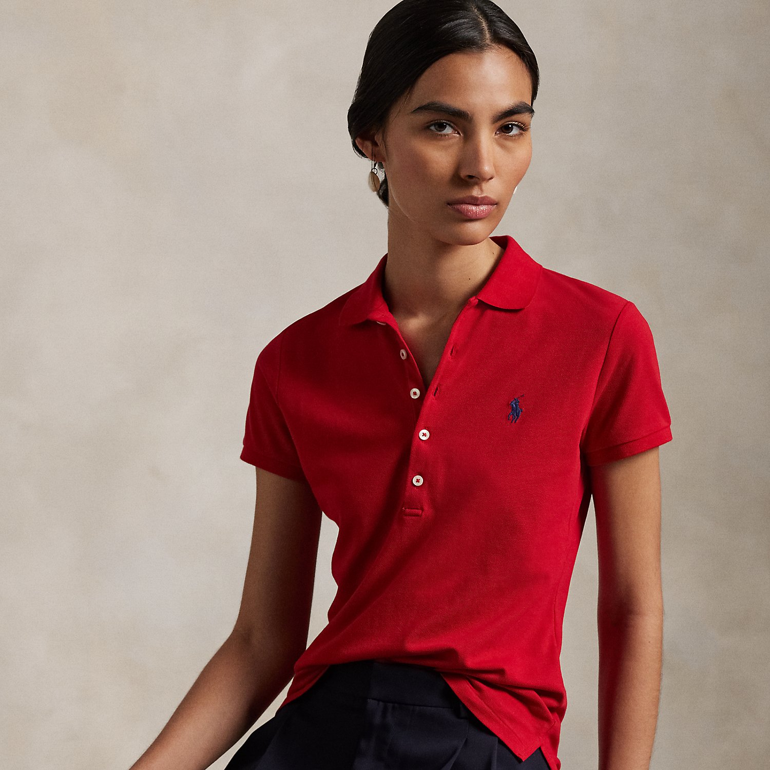 Slim-Fit Stretch-Poloshirt von Polo Ralph Lauren