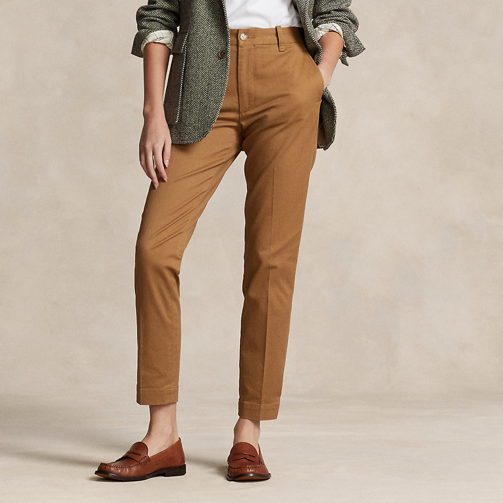 Slim-Fit Twill-Chinos in 3/4-Länge von Polo Ralph Lauren