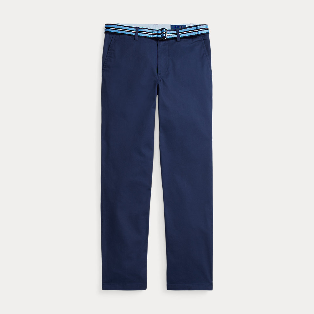 Slim-Fit Twillhose mit Gürtel von Ralph Lauren