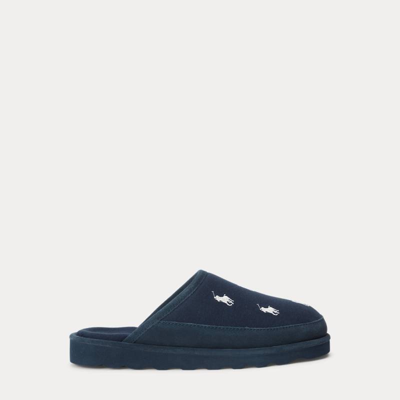 Slipper Reade mit Polo Pony von Polo Ralph Lauren