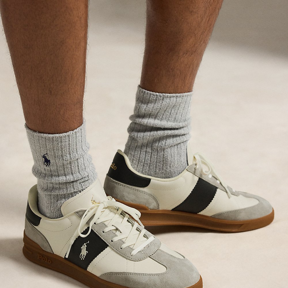 Sneaker Aera aus Leder und Wildleder Sneaker Aera aus Leder und Wildleder von Polo Ralph Lauren