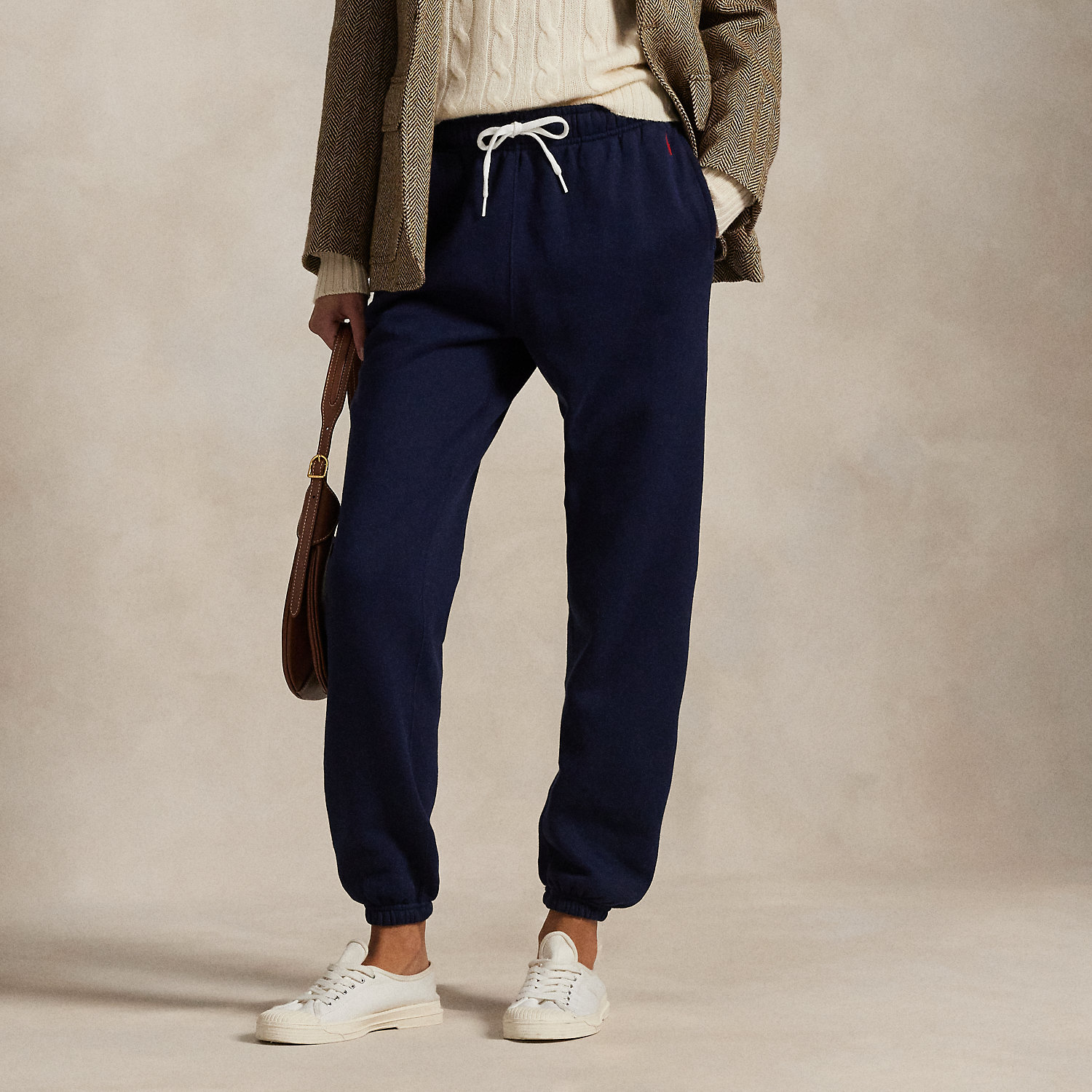 Sporthose aus Fleece von Polo Ralph Lauren