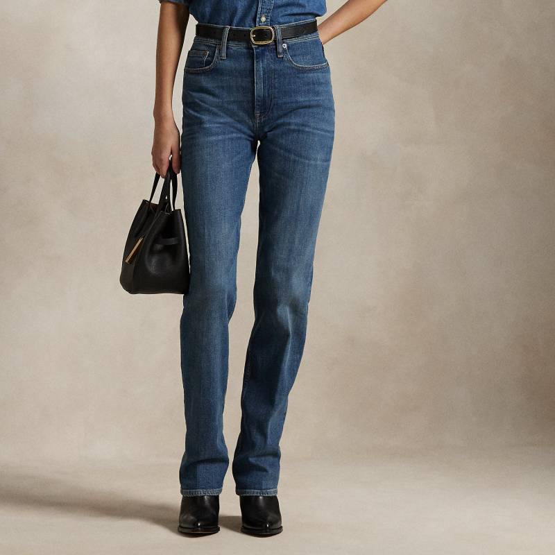 Straight-Fit Jeans mit hoher Leibhöhe Straight-Fit Jeans mit hoher Leibhöhe von Polo Ralph Lauren