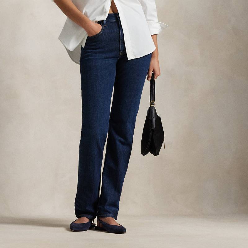 Straight-Fit Jeans mit hoher Leibhöhe von Polo Ralph Lauren