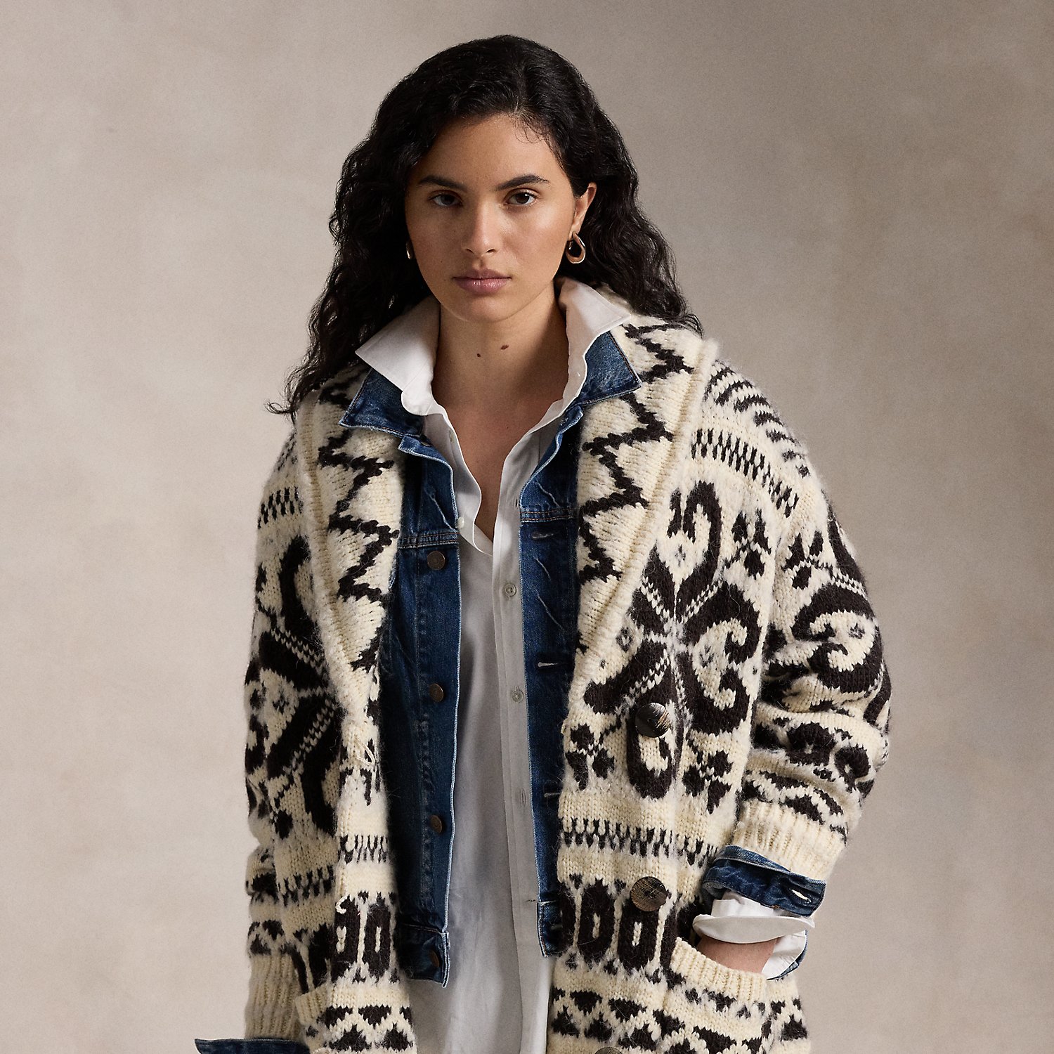 Strickjacke mit Schalkragen von Polo Ralph Lauren