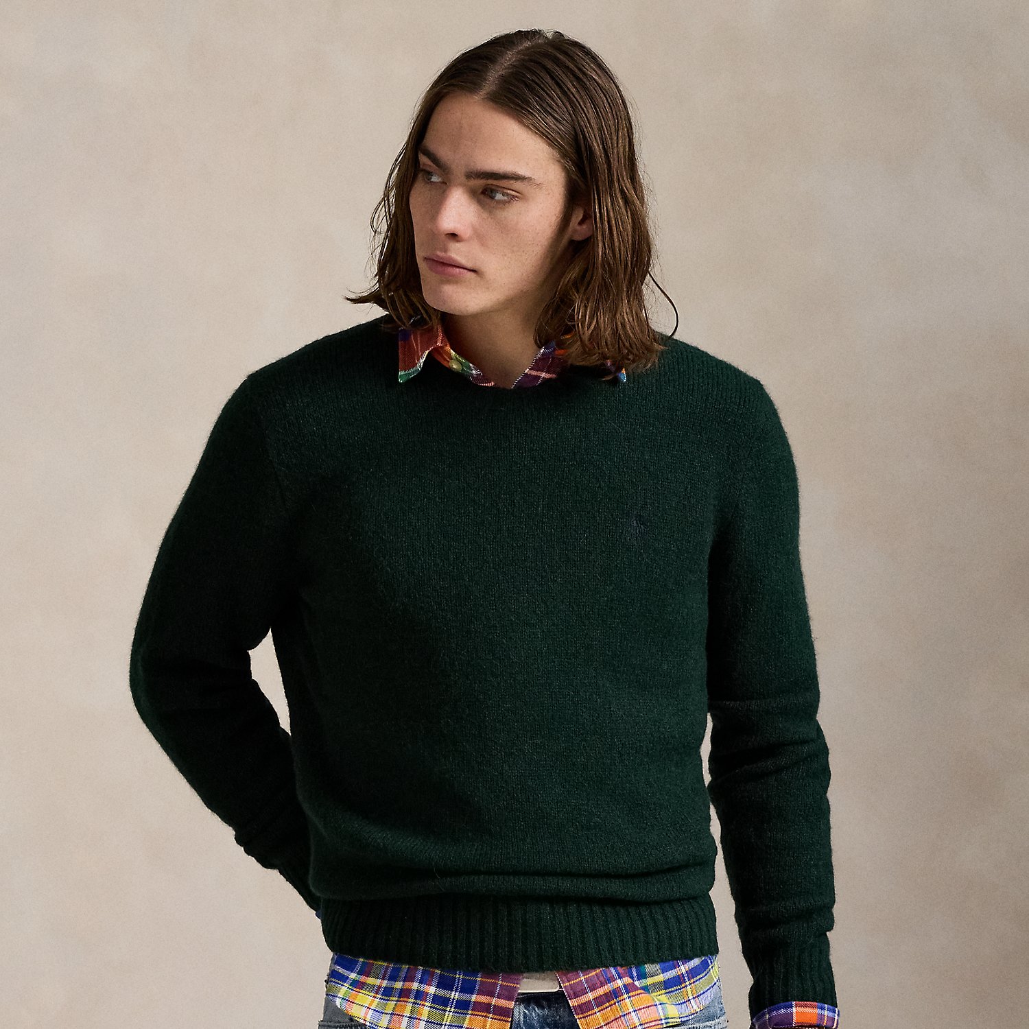 Strukturierter Rundhalspullover von Polo Ralph Lauren