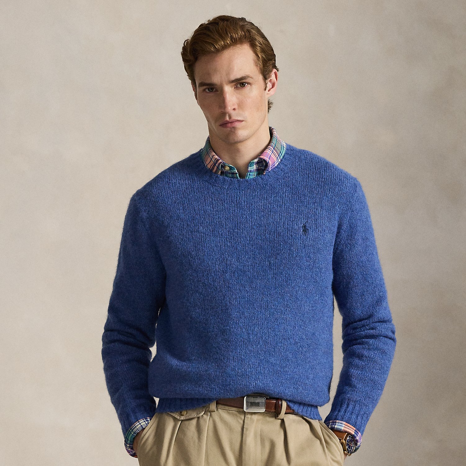 Strukturierter Rundhalspullover von Polo Ralph Lauren