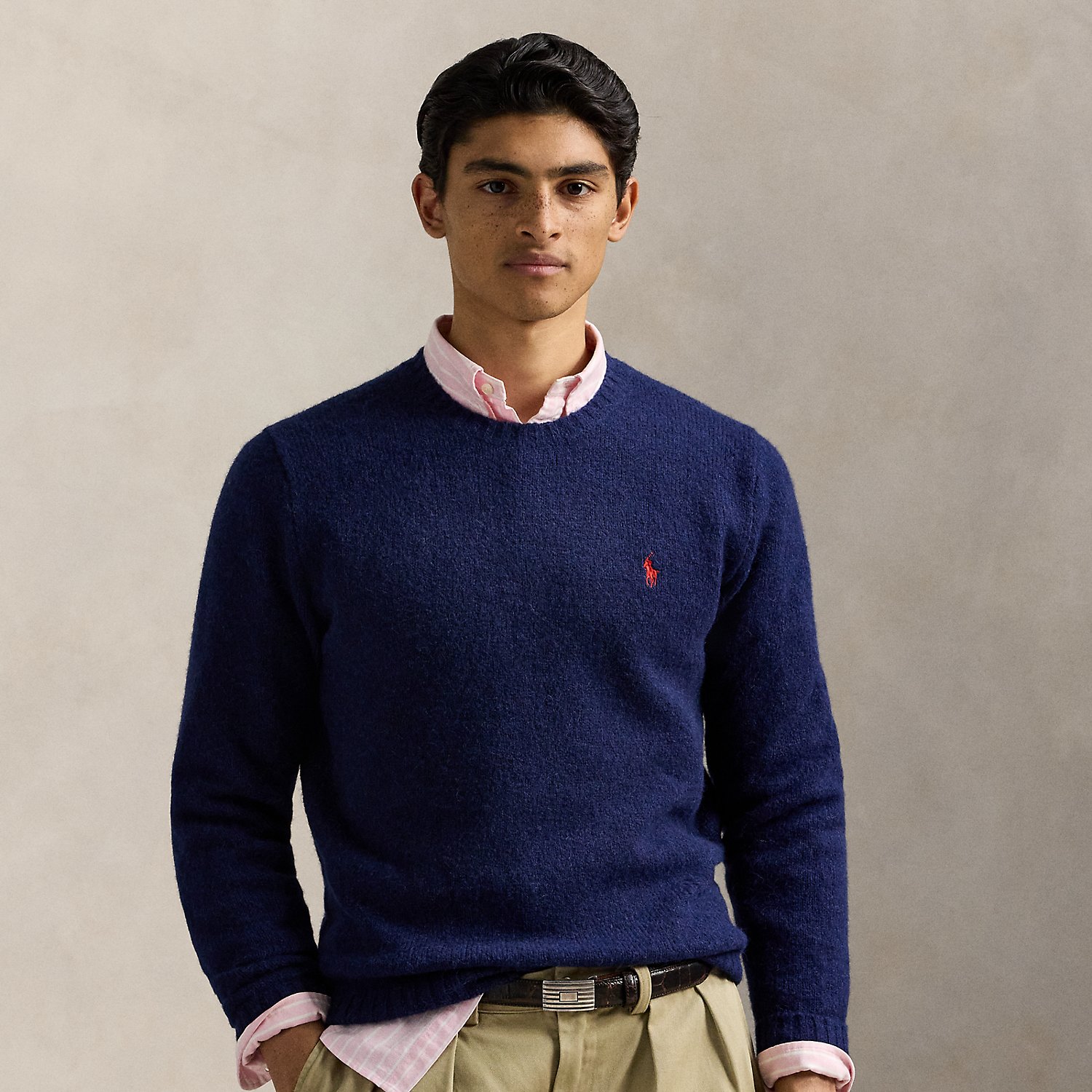 Strukturierter Rundhalspullover von Polo Ralph Lauren