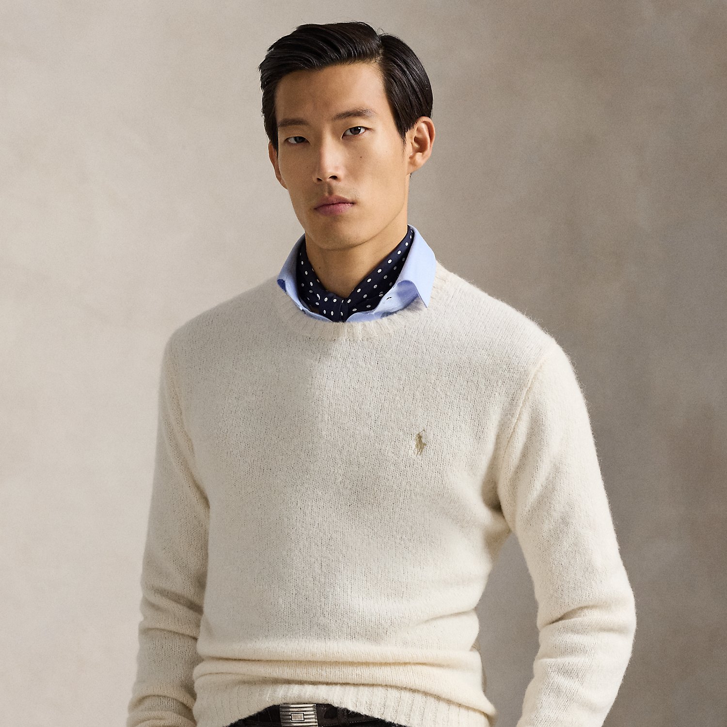 Strukturierter Rundhalspullover von Polo Ralph Lauren