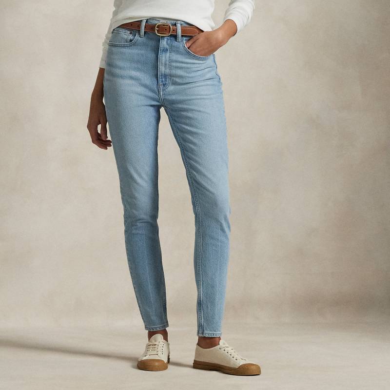 Super-Slim-Jeans mit hoher Leibhöhe von Polo Ralph Lauren